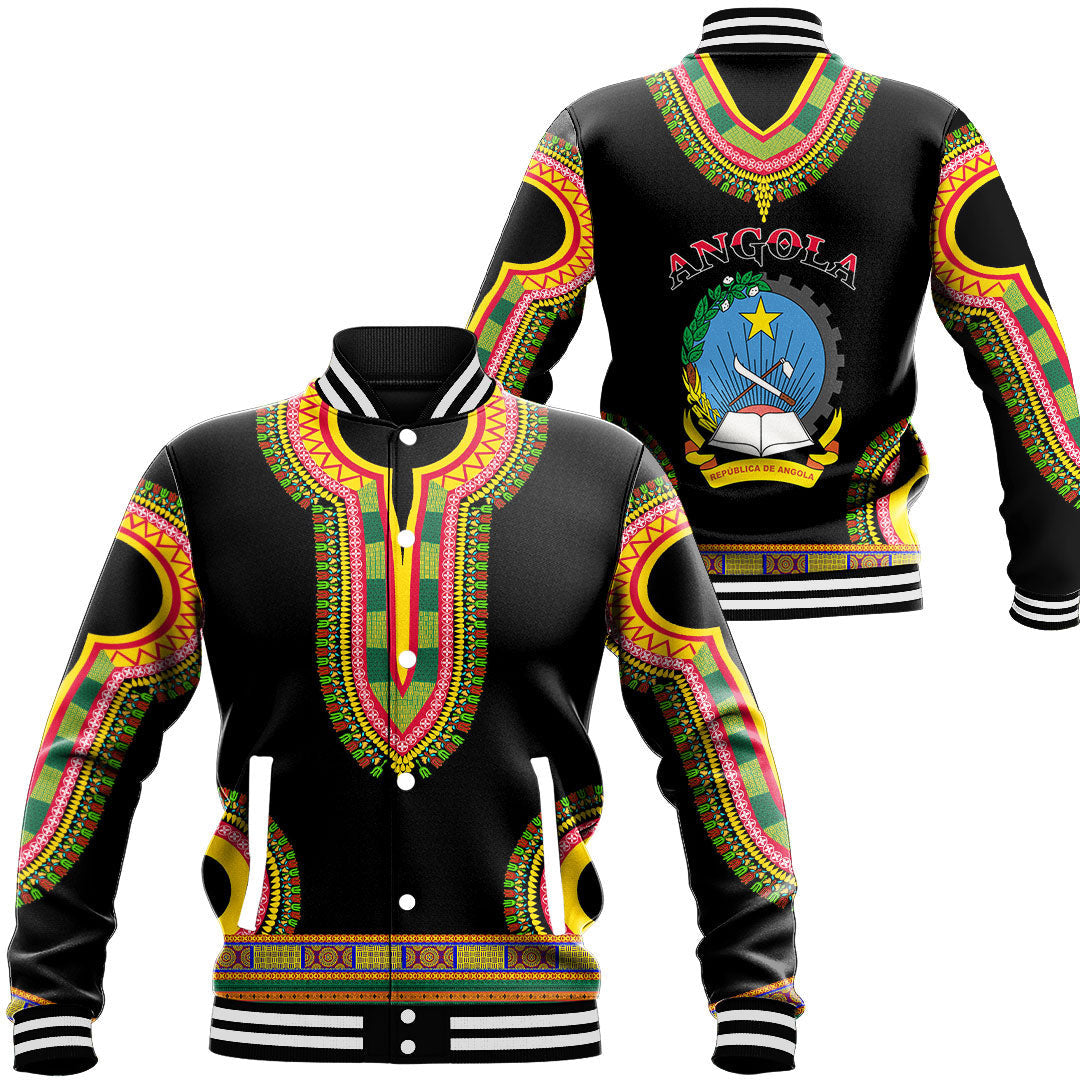 Africa Jacket - Angola Baseball Jackets