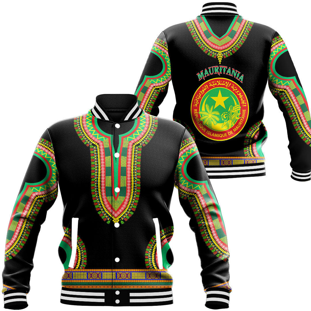 Africa Jacket - Mauritania Baseball Jackets