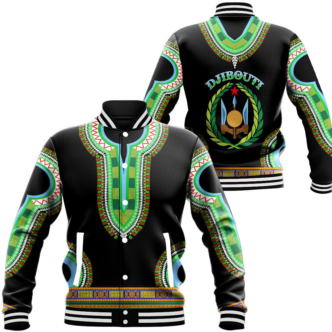 Africa Jacket - Djibouti Baseball Jackets