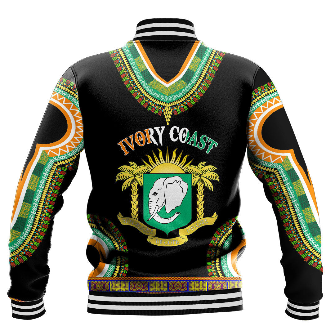 Africa Jacket - Ivory Coast Baseball Jackets