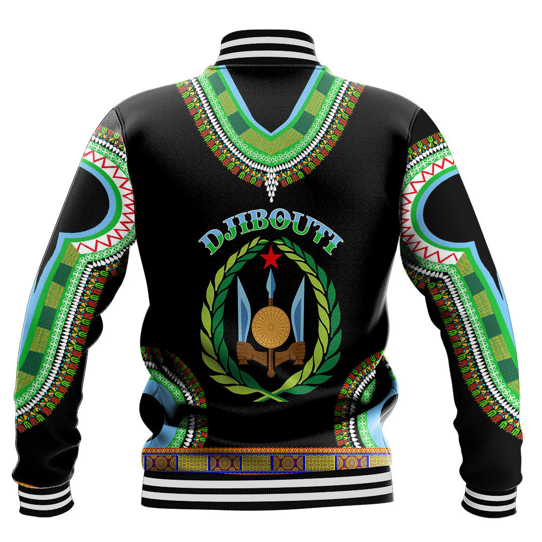 Africa Jacket - Djibouti Baseball Jackets