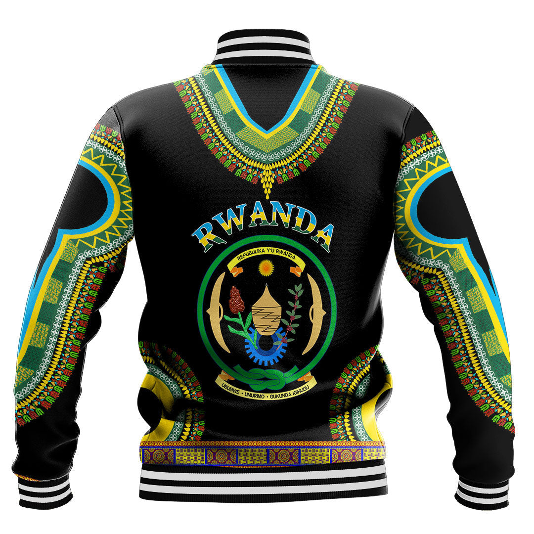 Africa Jacket - Rwanda Baseball Jackets