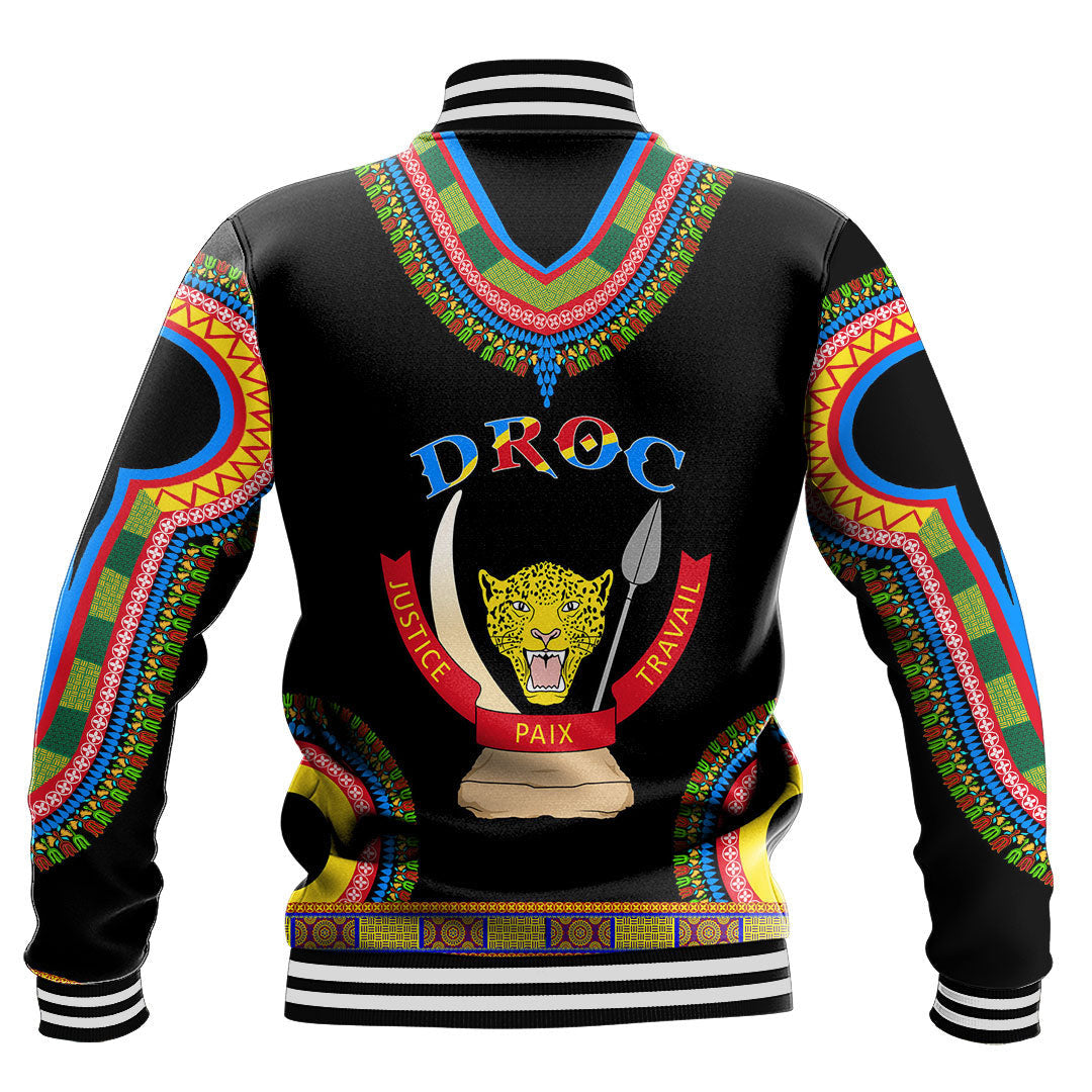 Africa Jacket - Democratic Republic Of The Congo Baseball Jackets