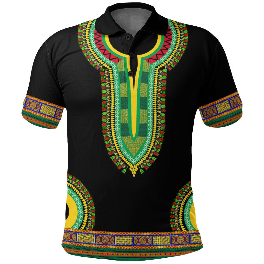 Guinea Bissau Dashiki Polo Shirts