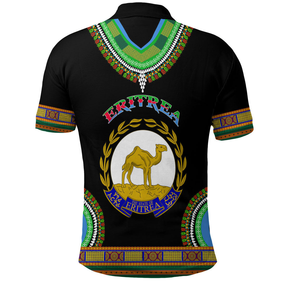 Eritrea Dashiki Polo Shirts