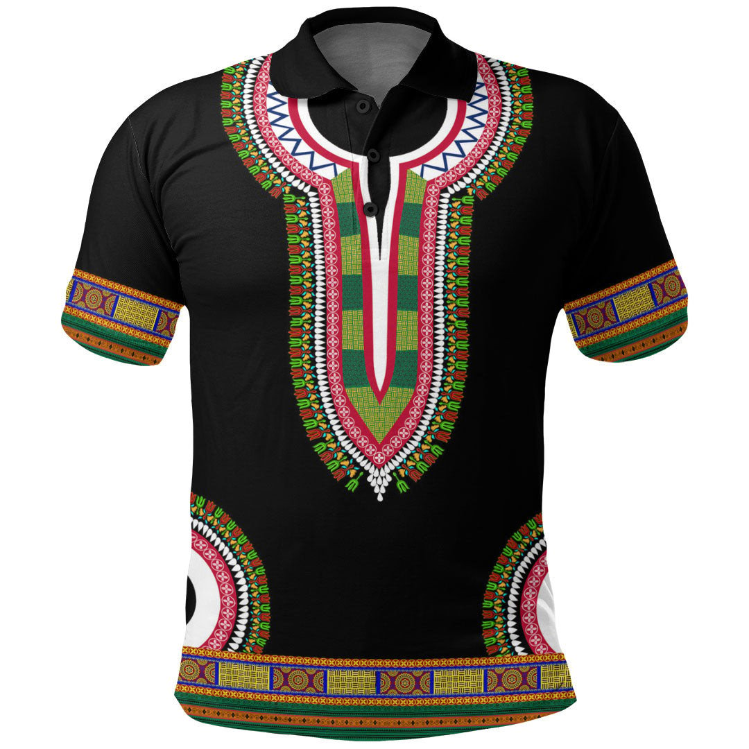 Liberia Dashiki Polo Shirts