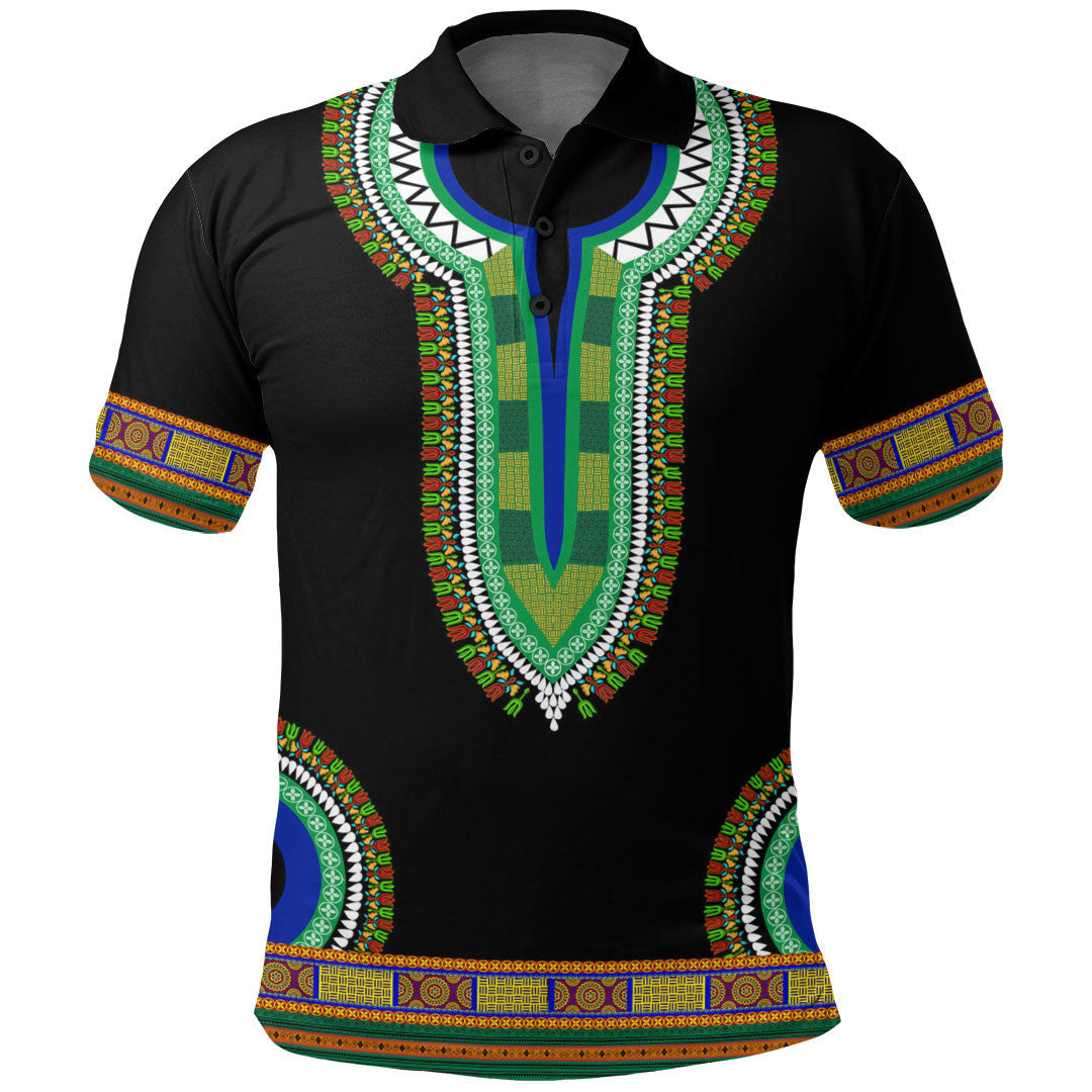 Lesotho Dashiki Polo Shirts