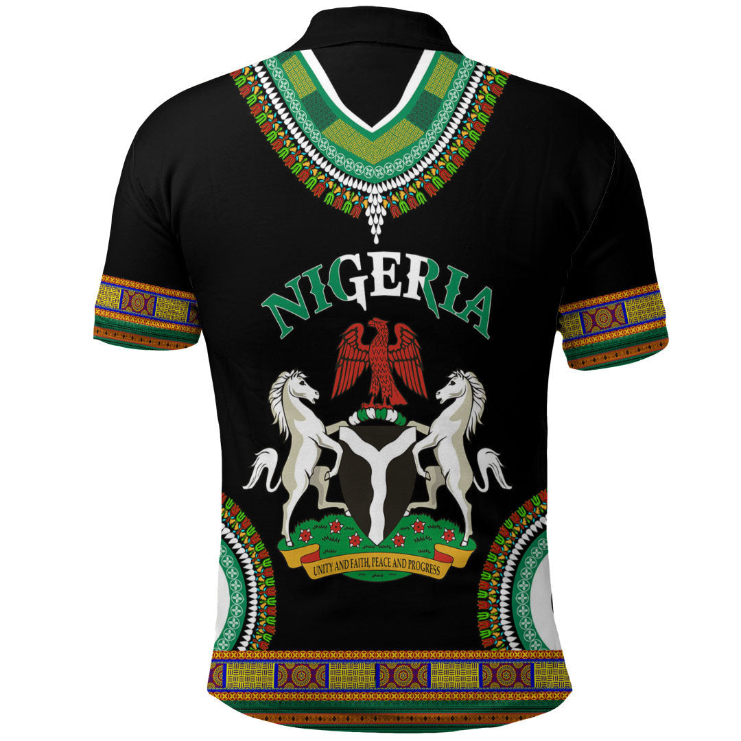 Nigeria Dashiki Polo Shirts