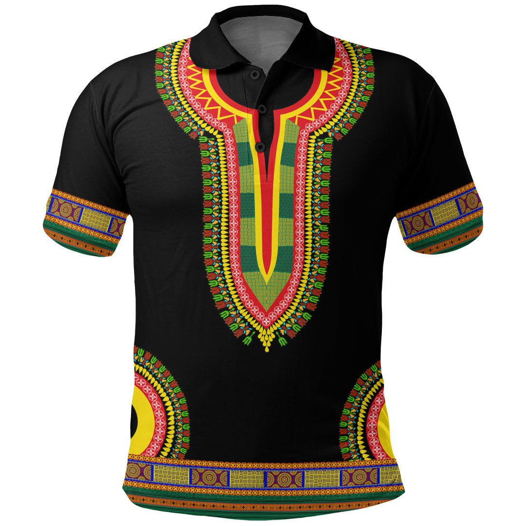 Tigray Dashiki Polo Shirt