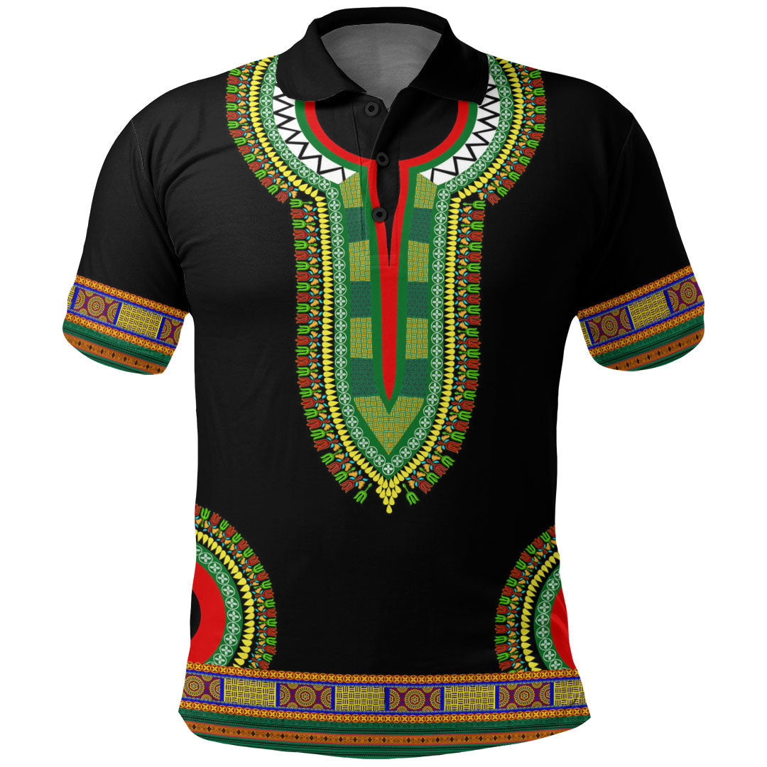 Somalia Dashiki Polo Shirts