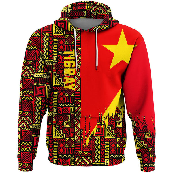 Tigray Kenter Pattern Hoodie