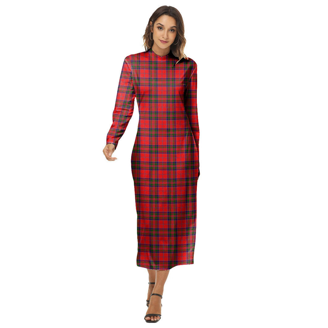 MacGillivray Modern Tartan Plaid Women's Hip Dress