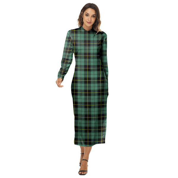 Wallace Hunting Ancient Tartan Plaid Women's Hip Dress