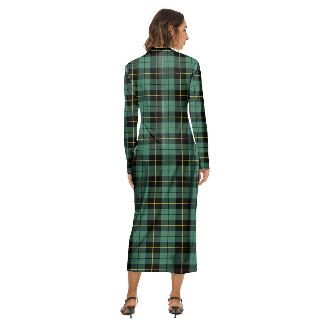 Wallace Hunting Ancient Tartan Plaid Women's Hip Dress