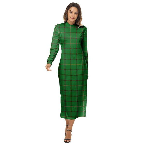 Don Tribe of Mar Tartan Plaid Women's Hip Dress