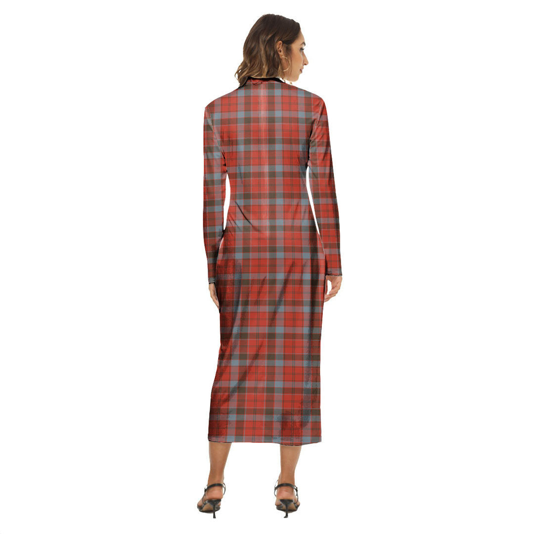 Robertson Weathered Tartan Crest Women's Hip Dress