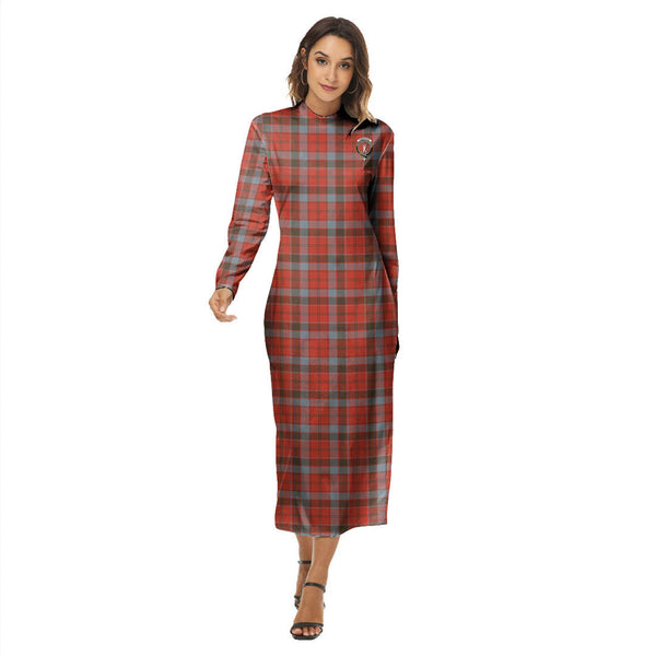 Robertson Weathered Tartan Crest Women's Hip Dress