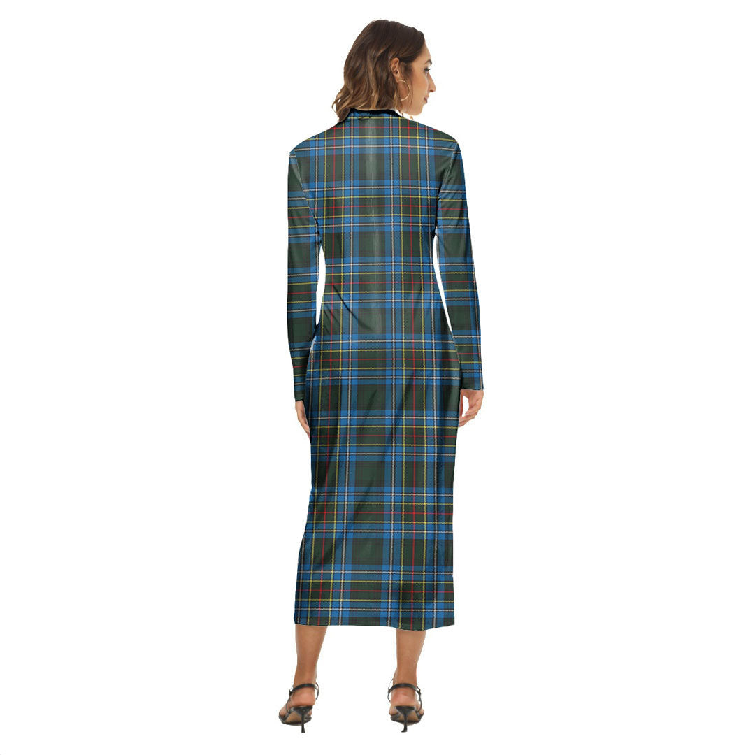 Cockburn Modern Tartan Crest Women's Hip Dress