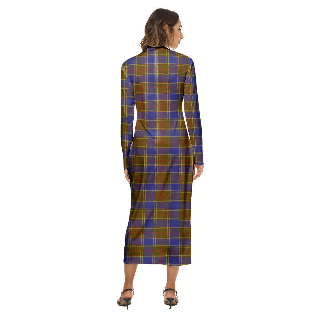 Balfour Modern Tartan Plaid Women's Hip Dress