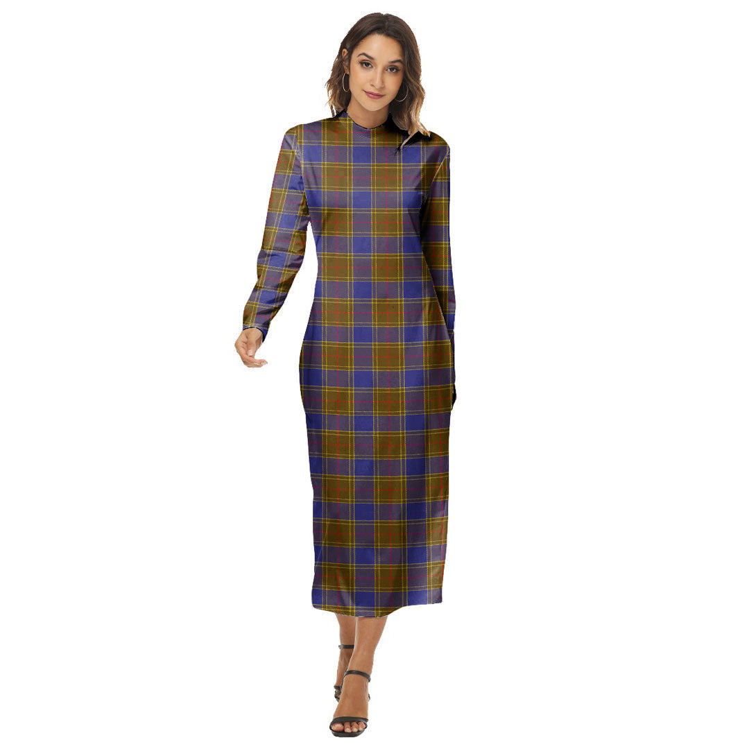 Balfour Modern Tartan Plaid Women's Hip Dress