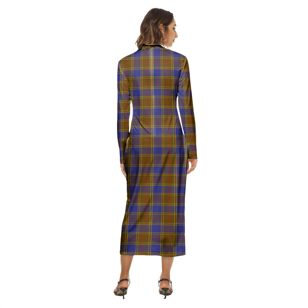 Balfour Modern Tartan Crest Women's Hip Dress