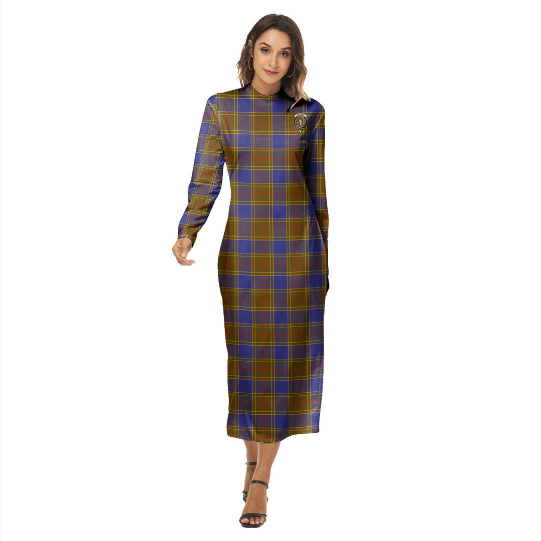 Balfour Modern Tartan Crest Women's Hip Dress