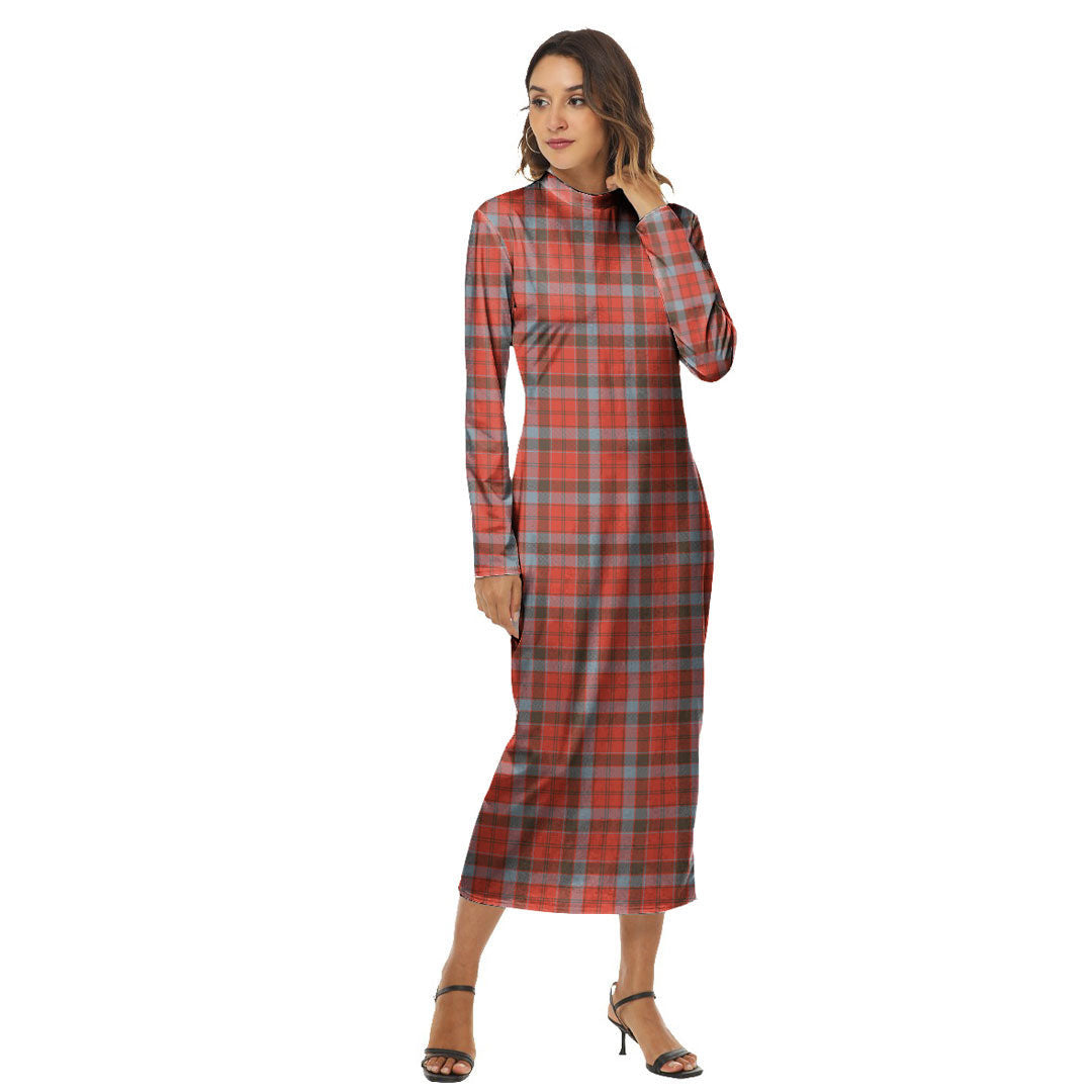 Robertson Weathered Tartan Plaid Women's Hip Dress