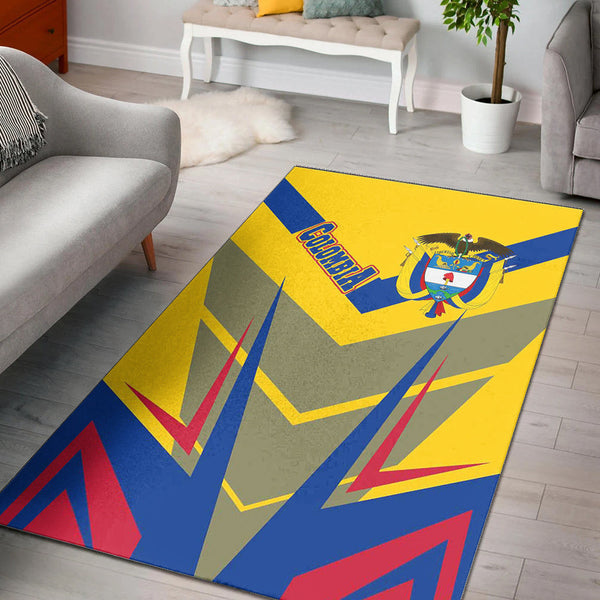 Colombia Sporty Style Area Rug