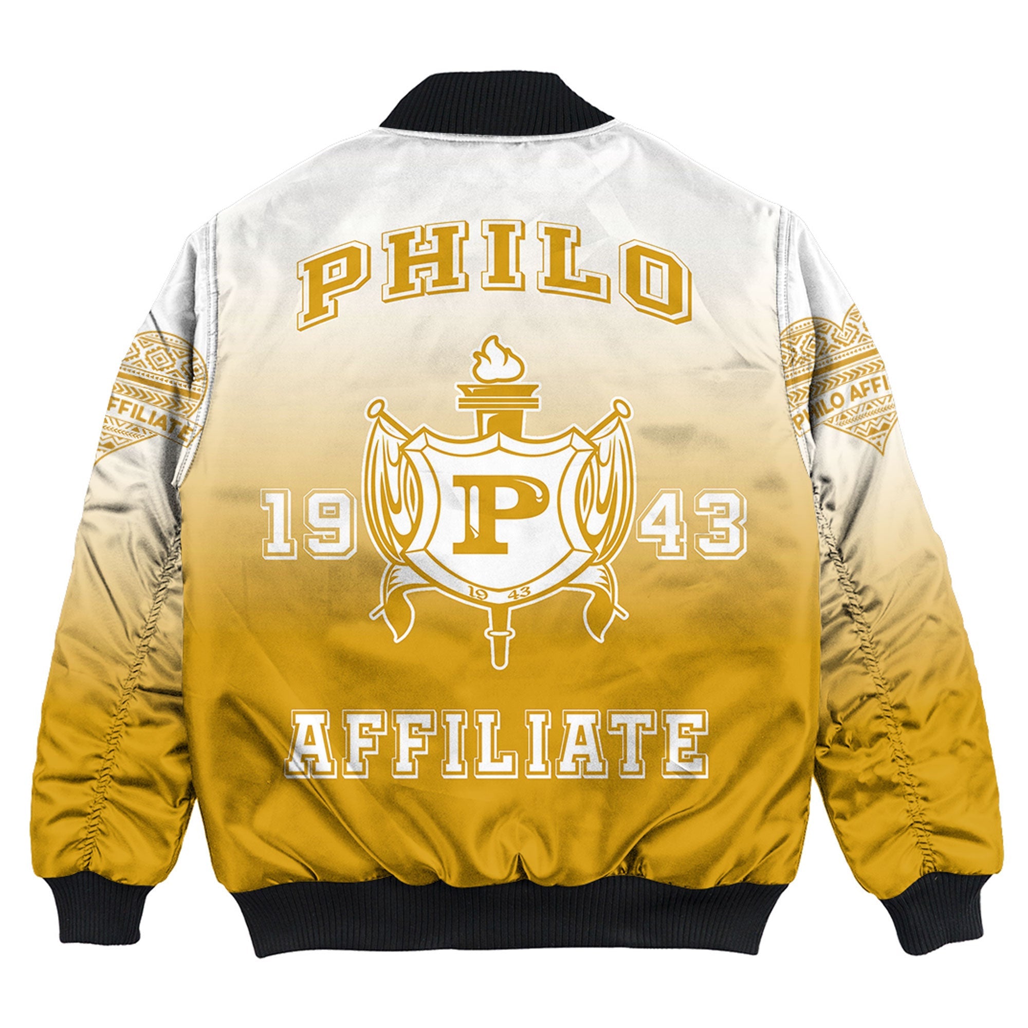 Sigma Gamma Rho Philo Affiliates Gradient Bomber Jackets