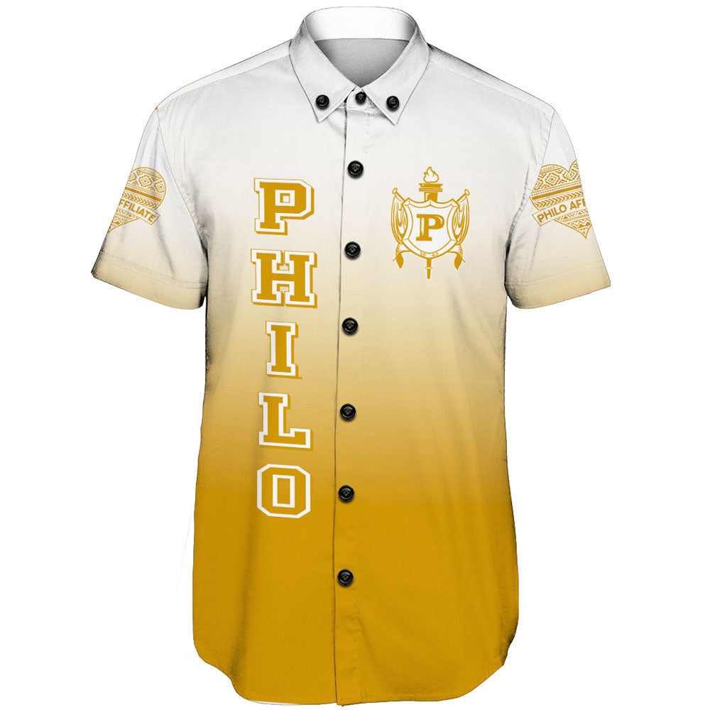 Sigma Gamma Rho Philo Affiliates Gradient Short Sleeve Shirt