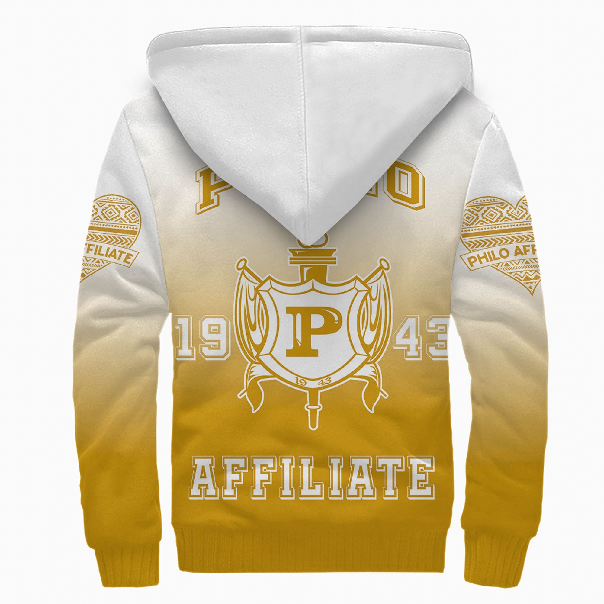 Sigma Gamma Rho Philo Affiliates Gradient Sherpa Hoodies