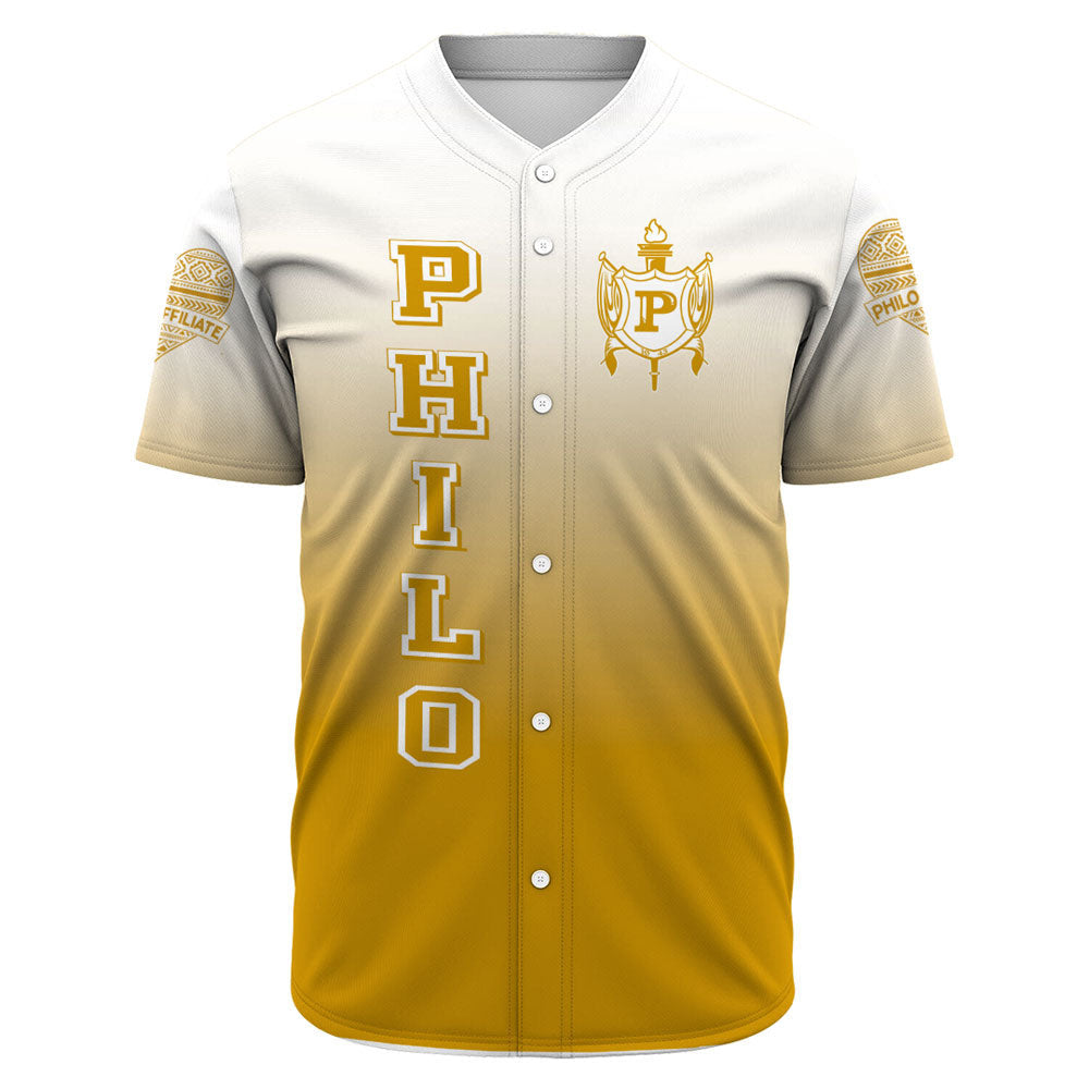 Sigma Gamma Rho Philo Affiliates Gradient Baseball Jerseys