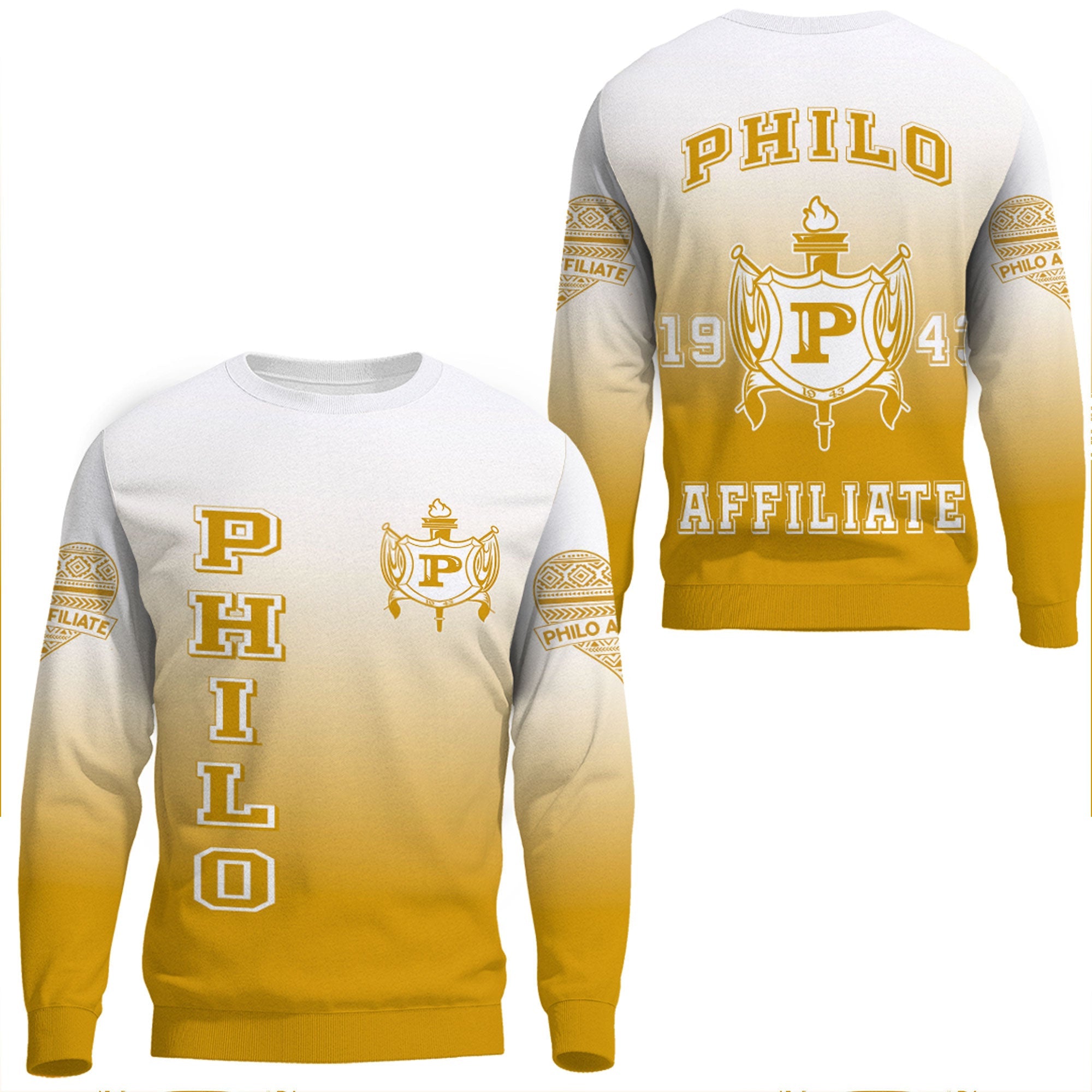 Sigma Gamma Rho Philo Affiliates Gradient Sweatshirts