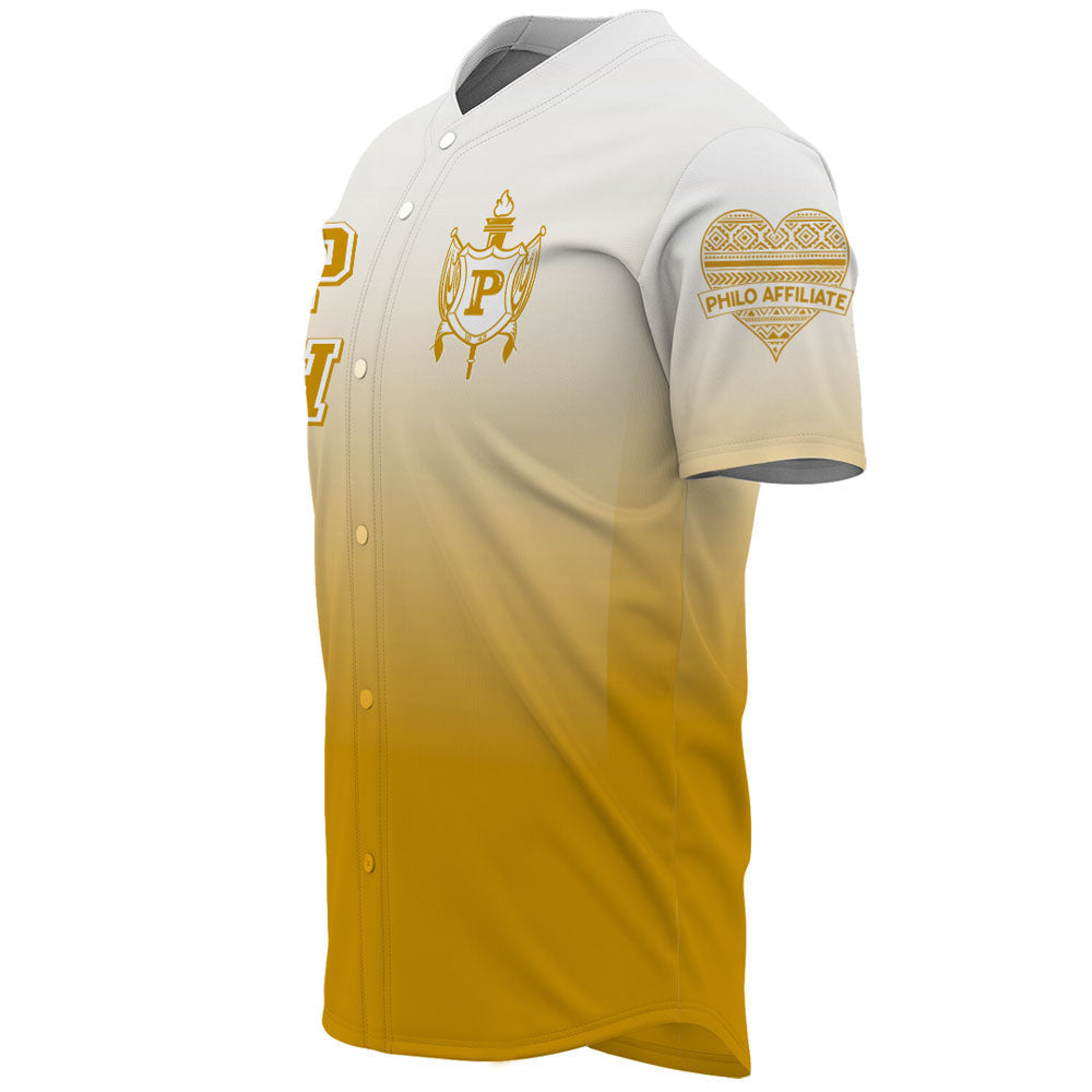 Sigma Gamma Rho Philo Affiliates Gradient Baseball Jerseys