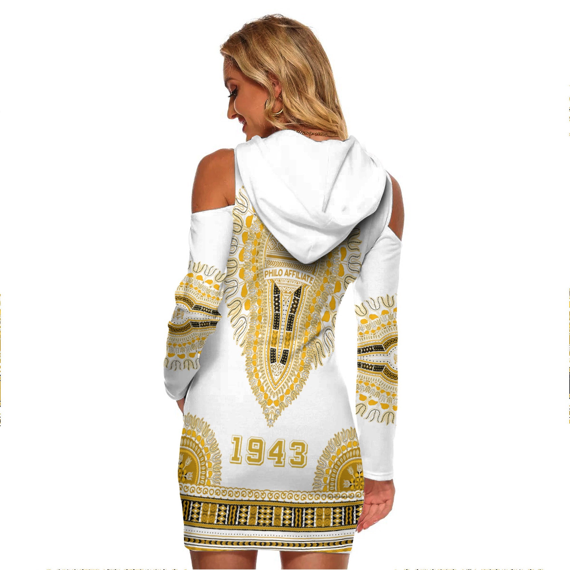 Sigma Gamma Rho Philo Affiliates Dashiki Women's Tight Dress