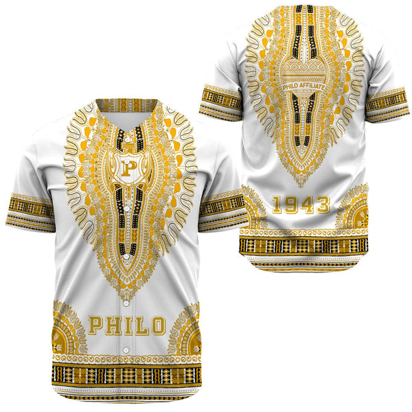 Sigma Gamma Rho Philo Affiliates Dashiki Baseball Jerseys