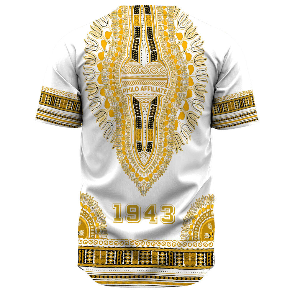 Sigma Gamma Rho Philo Affiliates Dashiki Baseball Jerseys