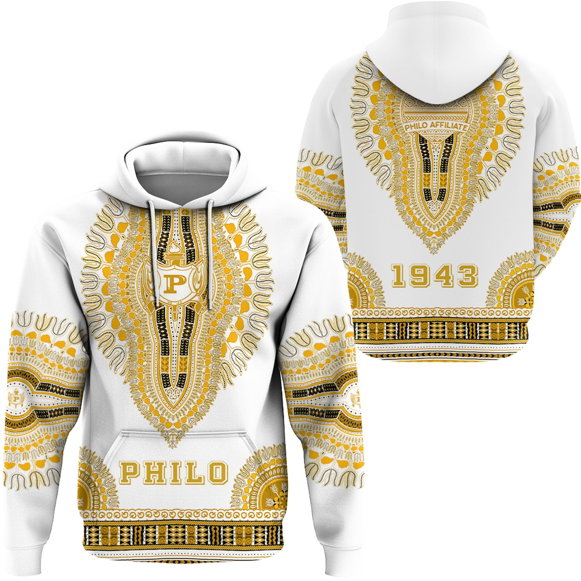 Sigma Gamma Rho Philo Affiliates Dashiki Hoodie