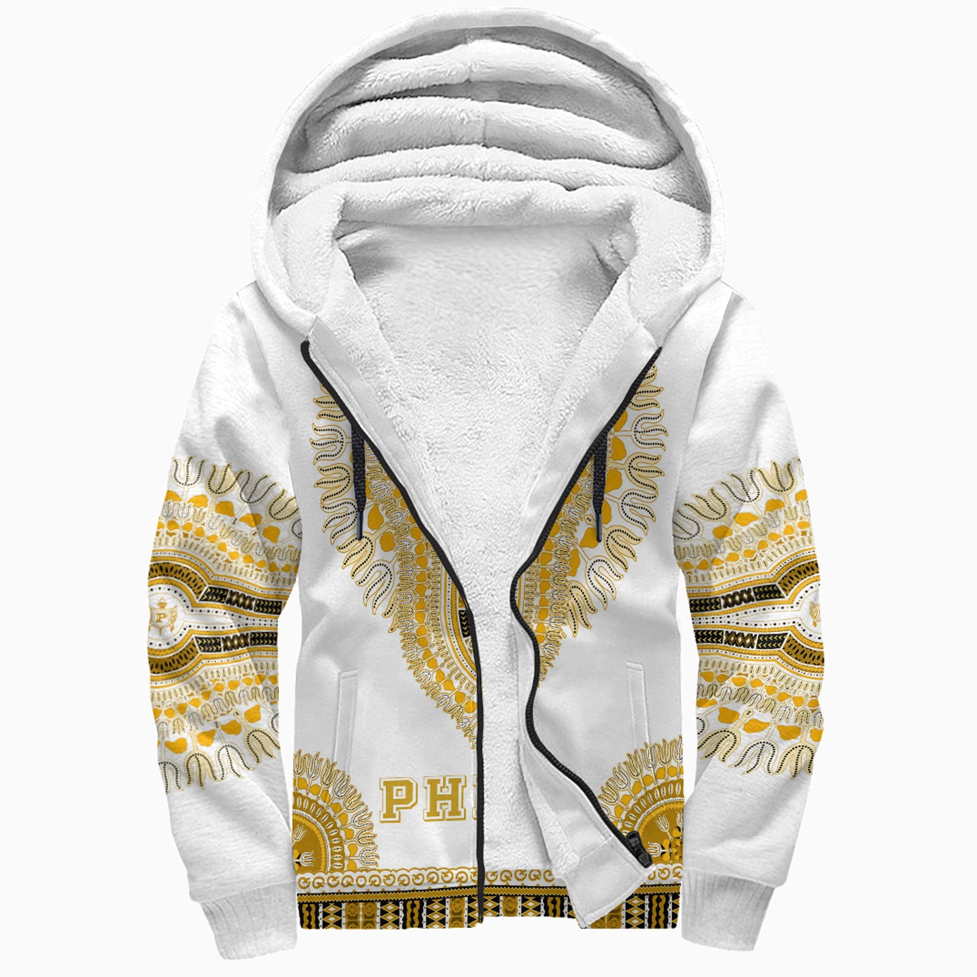 Sigma Gamma Rho Philo Affiliates Dashiki Sherpa Hoodies