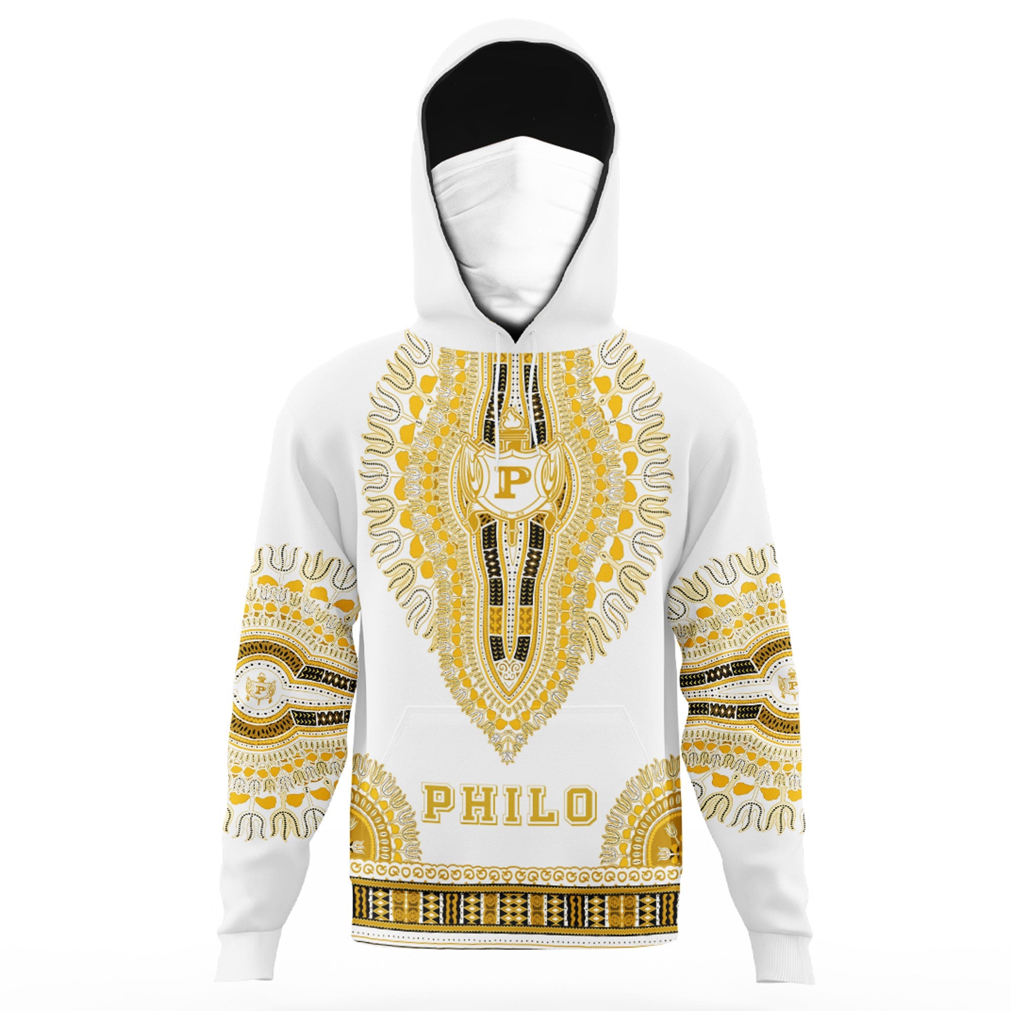 Sigma Gamma Rho Philo Affiliates Dashiki Hoodie Gaiter