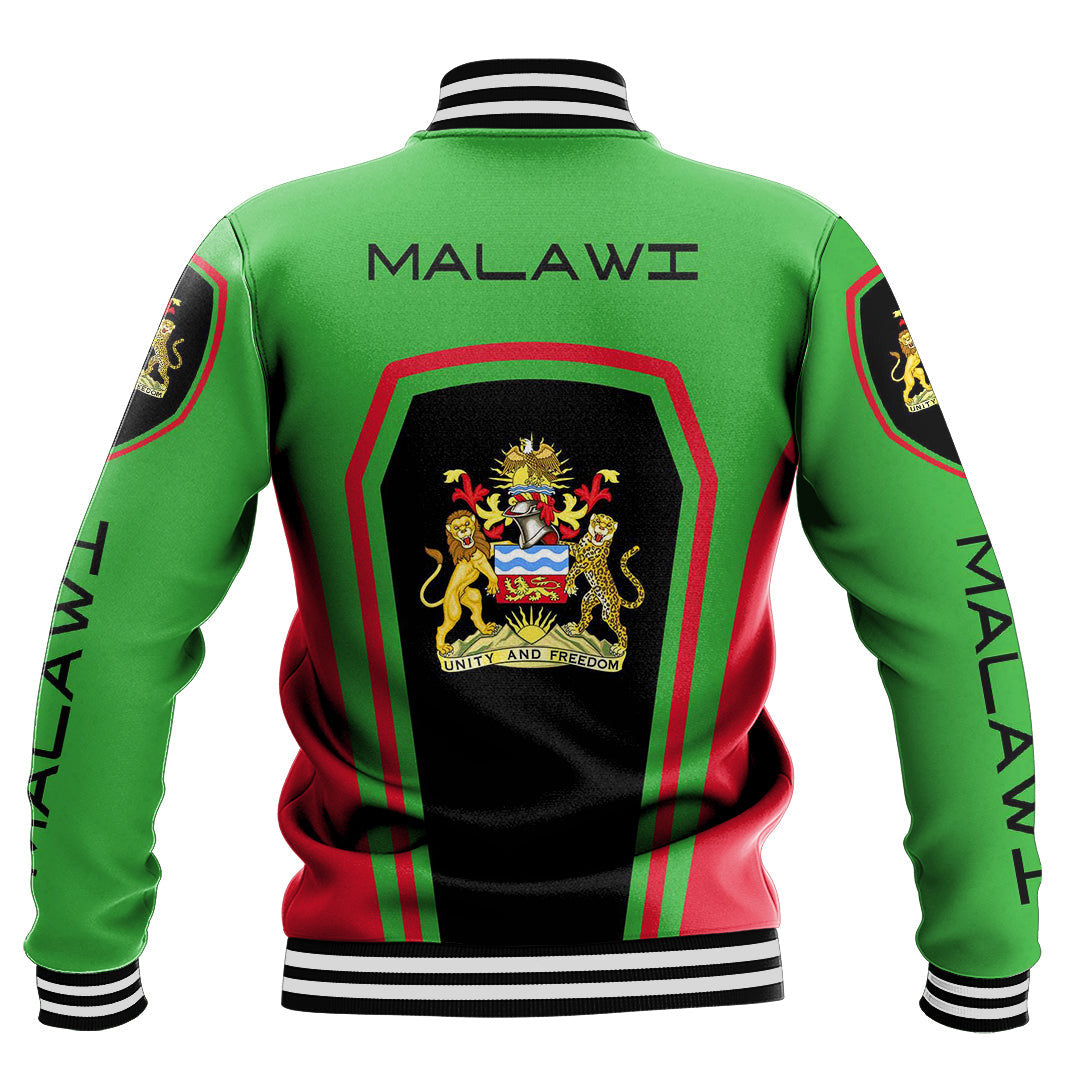 Africa Jacket - Malawi Formula One Style Baseball Jacket