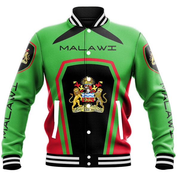 Africa Jacket - Malawi Formula One Style Baseball Jacket