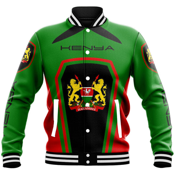 Africa Jacket - Kenya Formula One Style Baseball Jacket