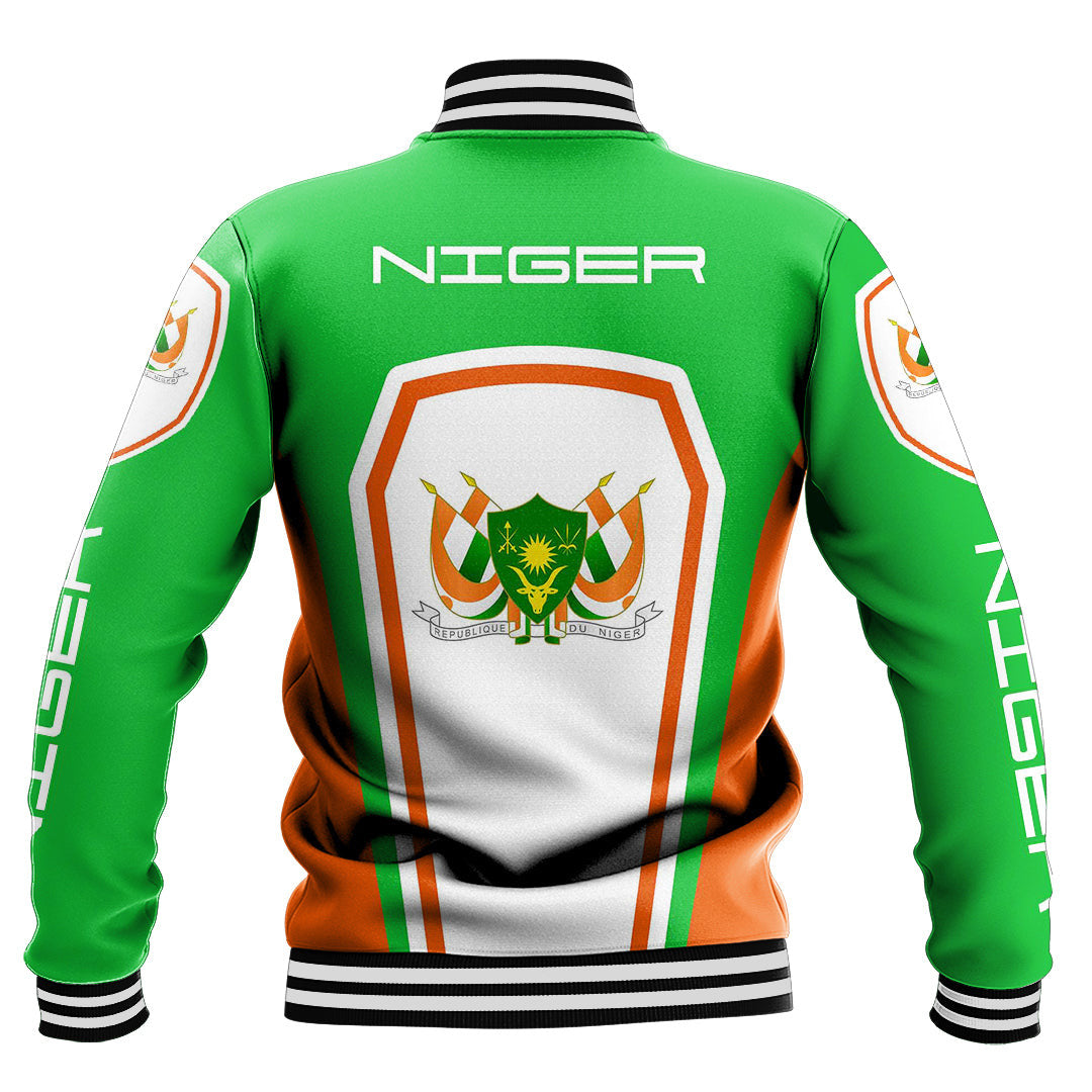 Africa Jacket - Niger Formula One Style Baseball Jacket