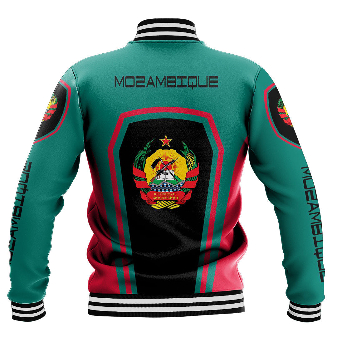 Africa Jacket - Mozambique Formula One Style Baseball Jacket