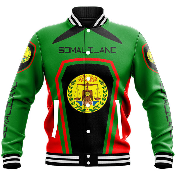 Africa Jacket - Somaliland Formula One Style Baseball Jacket