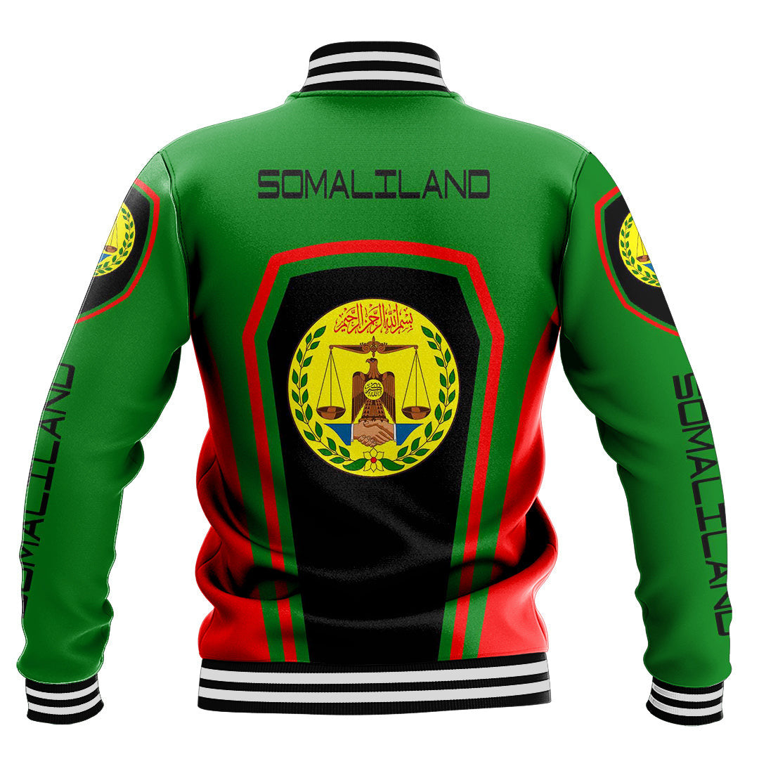 Africa Jacket - Somaliland Formula One Style Baseball Jacket