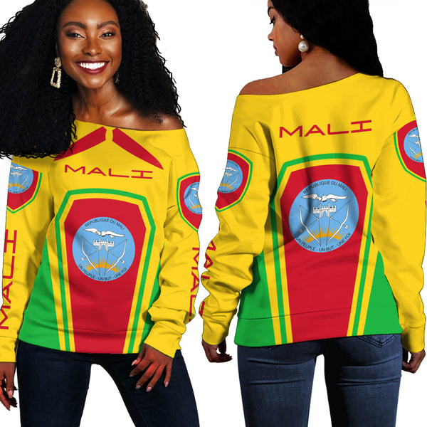 Mali Women's Off Shoulder Sweatshirts