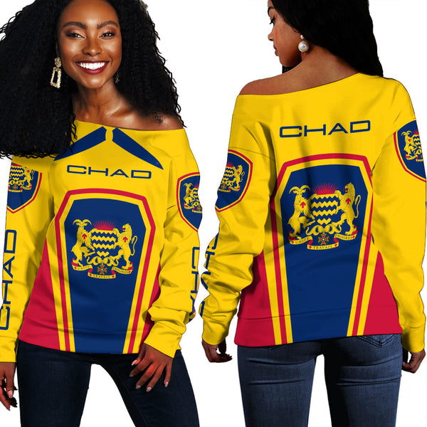 Chad Women's Off Shoulder Sweatshirts