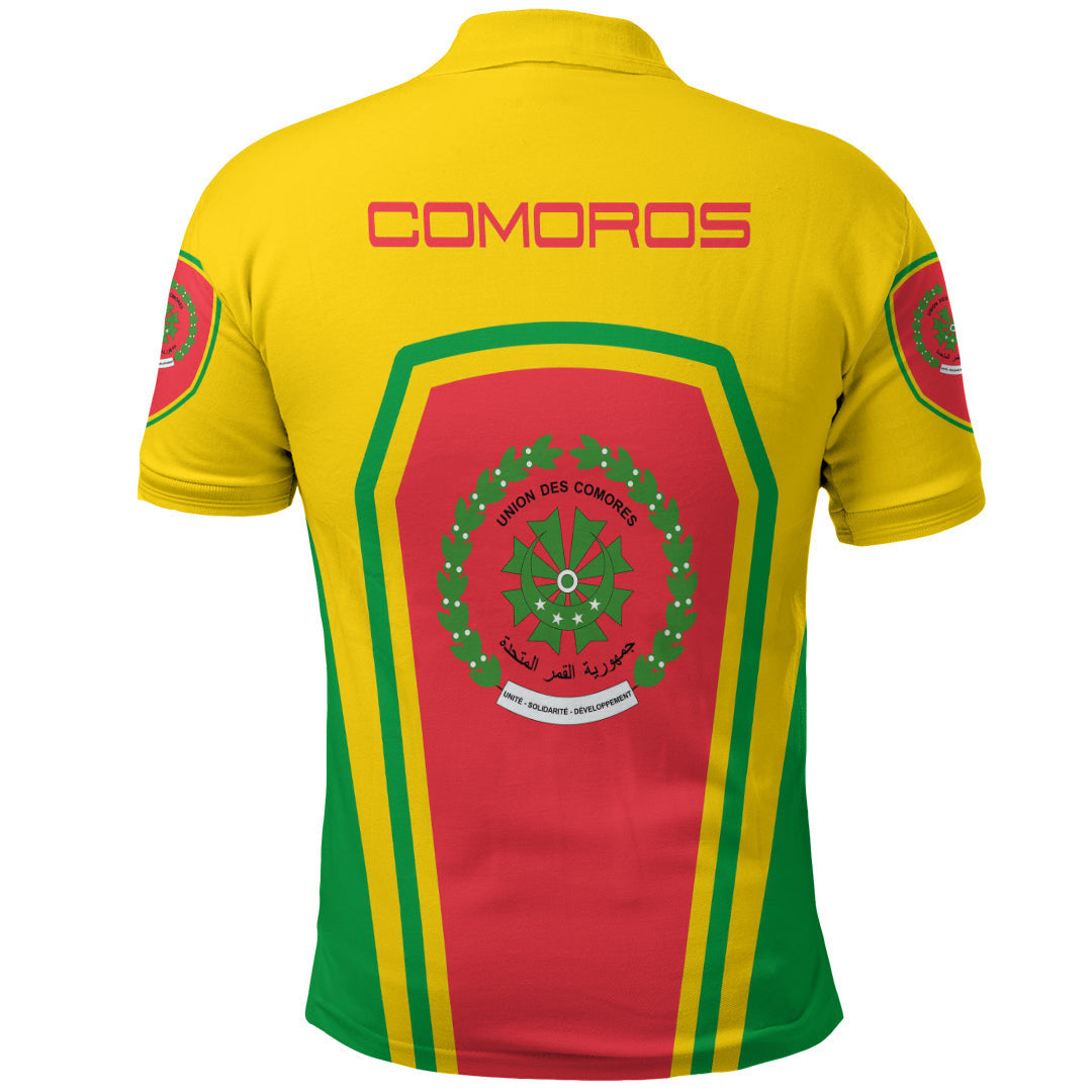 Comoros Formula One Polo Shirt